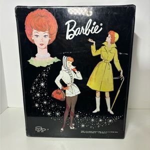 Barbie Black Wardrobe Trunk Case
Vintage 1964 Country Fair Carry
Case Collectors